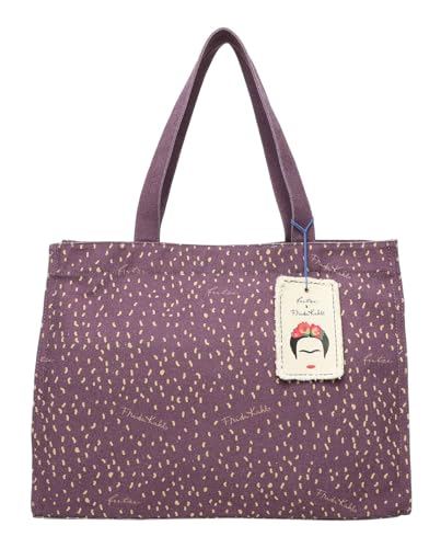 Fritzi aus Preussen Damen Fritzi x Frida Kahlo Easy01 Canvas Lady Shopper von Fritzi aus Preussen