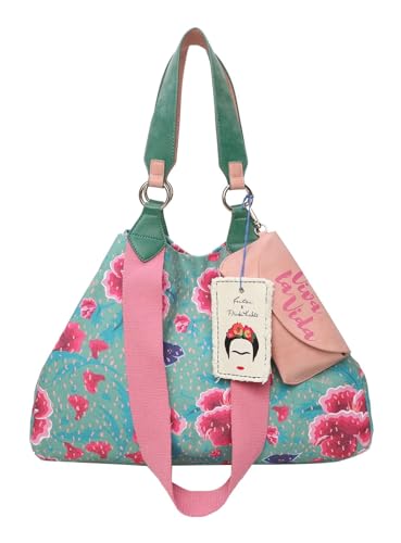 Fritzi aus Preussen Izzy Limited Canvas Shopper Flower Green von Fritzi aus Preussen