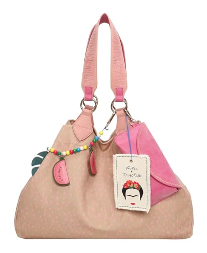 Fritzi aus Preussen Damen Fritzi x Frida Kahlo Izzy Medium Canvas Melon Shopper Fritzi aus Preussen Damen Fritzi x Frida Kahlo Izzy Medium Canvas Melon Shopper von Fritzi aus Preussen