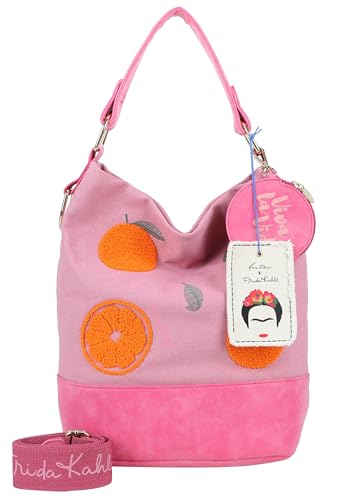Fritzi aus Preussen Izzy07 Fritzi x Frida Kahlo Limited Canvas Hobo Bag Oranges von Fritzi aus Preussen