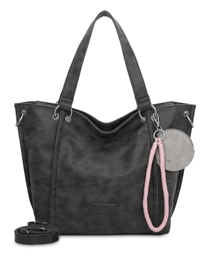 Fritzi aus Preussen Damen Fritzi02N Vintage Black Idol Shopper von Fritzi aus Preussen