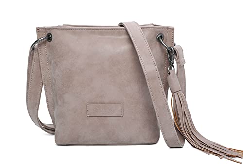 Fritzi aus Preussen Damen Fritzi03 Vintag 491 Taupy Cross Bag von Fritzi aus Preussen