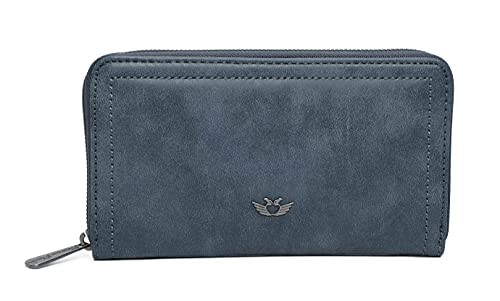 Fritzi aus Preussen Damen Fritzi13 Elli Vintag 495 True Blue Reisezubehör-Brieftasche, One Size von Fritzi aus Preussen