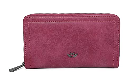 Fritzi aus Preussen Damen Fritzi13 Elli Vintag 494 True Berry Reisezubehör-Brieftasche, One Size von Fritzi aus Preussen