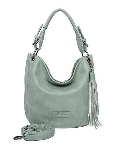 Fritzi aus Preussen Damen Fritzi31 Bag Vintag 370 Lime Hobo Small von Fritzi aus Preussen