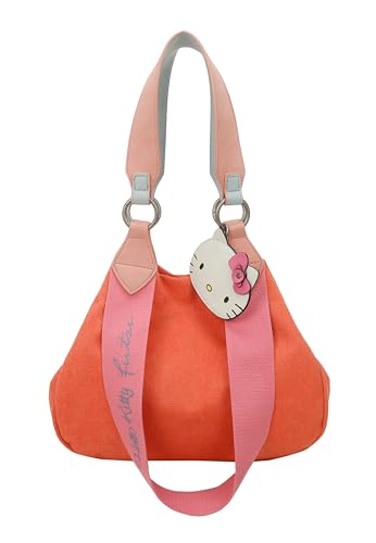Fritzi aus Preussen Damen Hello Kitty Fritzi Izzy Mini Canvas Mango Cat Shopper von Fritzi aus Preussen