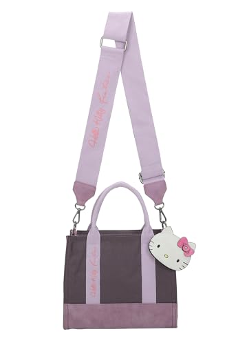 Fritzi aus Preussen Damen Hello Kitty Fritzi Izzy09 Canvas Purple Cat Cross von Fritzi aus Preussen