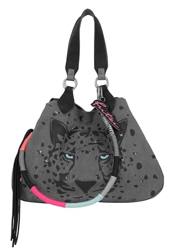 Fritzi aus Preussen Damen Izzy Canvas Panther Spotty Shopper von Fritzi aus Preussen