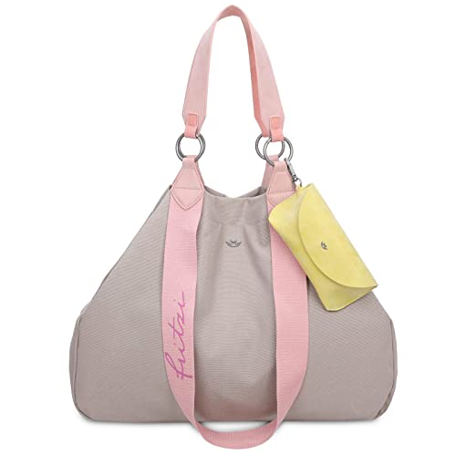 Fritzi aus Preussen Damen Izzy Canvas Sand Shopper von Fritzi aus Preussen