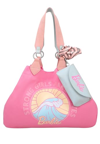 Fritzi aus Preussen Izzy Medium Big Wave Limited Barbie Shoulder Bag Pink Wave von Fritzi aus Preussen