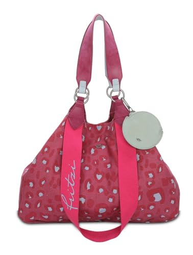Fritzi aus Preussen Izzy Medium Canvas Shopper Leo Pink von Fritzi aus Preussen