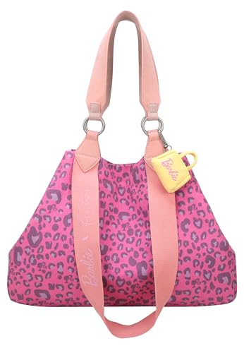 Fritzi aus Preussen Damen Izzy Medium Silhouette Barbie Canvas Leo Fuchsia Shopper Fritzi aus Preussen Damen Izzy Medium Silhouette Barbie Canvas Leo Fuchsia Shopper von Fritzi aus Preussen