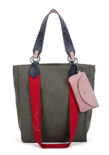 Fritzi aus Preussen Damen Izzy02 Canvas 0063 Olive Shopper von Fritzi aus Preussen