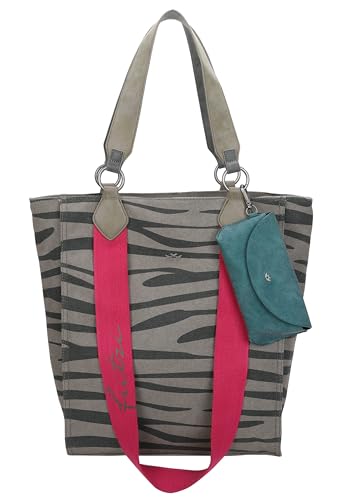 Fritzi aus Preussen Damen Izzy02 Canvas 0514 Zebra Wild Shopper von Fritzi aus Preussen