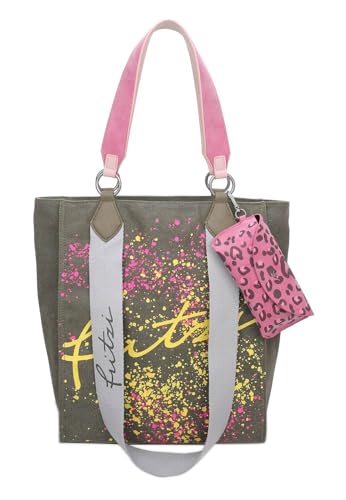 Fritzi aus Preussen Damen Izzy02 Rock Muse Canvas Jungle Tote Bag von Fritzi aus Preussen