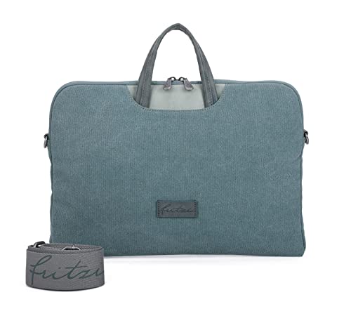 Fritzi aus Preussen Damen Izzy06 Canvas Notebook Bag, Soda Fritzi aus Preussen Damen Izzy06 Canvas Notebook Bag, Soda von Fritzi aus Preussen