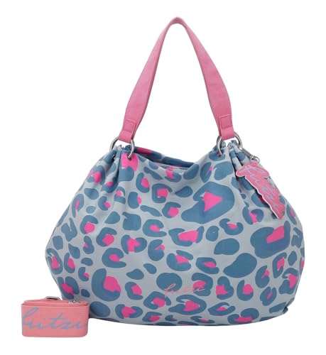 Fritzi aus Preussen Damen Joshi01 Leo Sky Blue Shopper von Fritzi aus Preussen