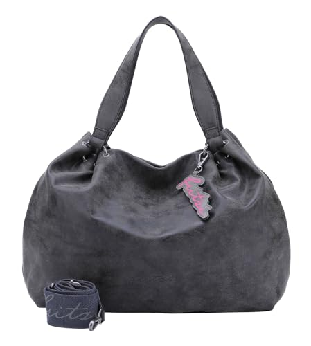 Fritzi aus Preussen Damen Joshi01 Vintage Black Idol Shopper von Fritzi aus Preussen