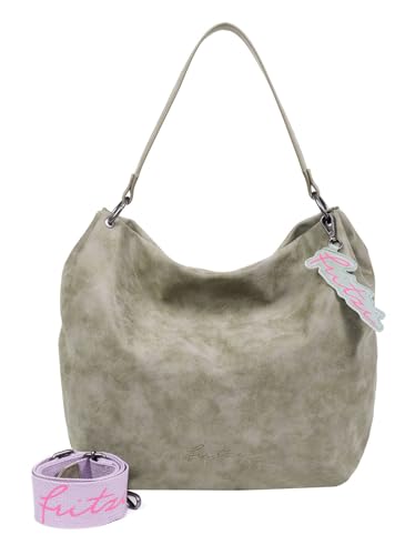 Fritzi aus Preussen Damen Joshi02 Vintage Moss Hobo von Fritzi aus Preussen