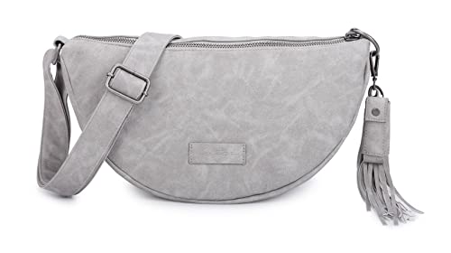 Fritzi aus Preussen Damen Lipstick03 Jakx Cross Bag, Grey, One Size von Fritzi aus Preussen