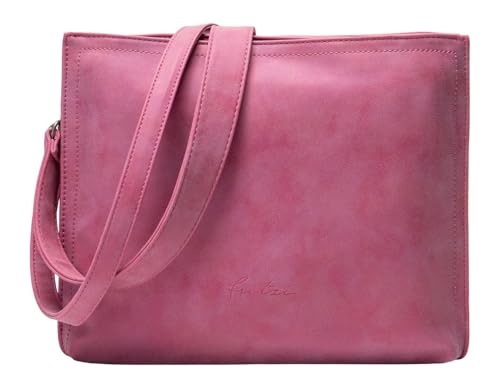 Fritzi aus Preussen Damen Mimie02 Vintage Squeezy Pink Hobo von Fritzi aus Preussen