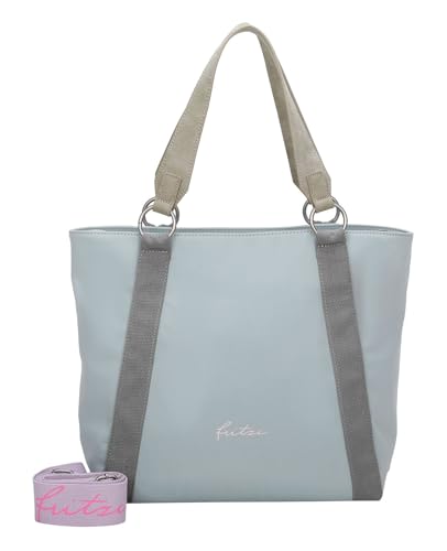 Fritzi aus Preussen Damen Noxy01 Sky Blue Shopper von Fritzi aus Preussen