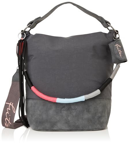 Fritzi aus Preussen Olga Limited Leo Rainbow Sky Hobo Bag Leo Soft Anthra von Fritzi aus Preussen