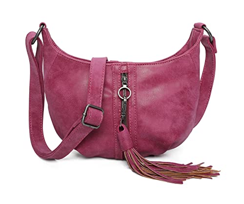 Fritzi aus Preussen Damen Race02 Vintag 494 True Berry Hobo von Fritzi aus Preussen