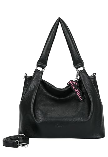 Fritzi aus Preussen Damen Sue03 Pebble Black Shopper von Fritzi aus Preussen