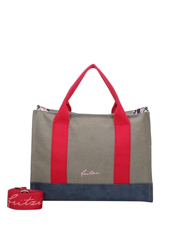 Fritzi aus Preussen Damen Tote Bag Canvas Olive Shopper von Fritzi aus Preussen