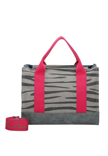 Fritzi aus Preussen Damen Tote Bag Canvas Zebra Wild Shopper von Fritzi aus Preussen