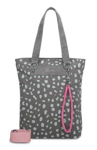 Fritzi aus Preussen Damen Wudy01 Canvas Spotty Lime Tote Bag von Fritzi aus Preussen