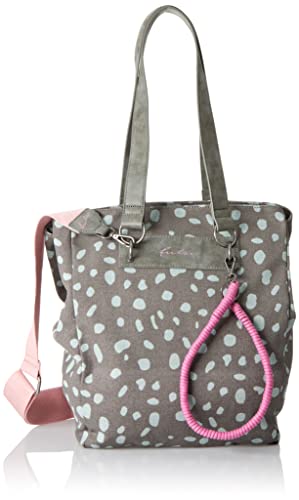 Fritzi aus Preussen Damen Wudy02 Canvas Spotty Lime Shopper von Fritzi aus Preussen