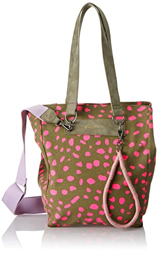 Fritzi aus Preussen Damen Wudy02 Canvas Spotty Pink Shopper von Fritzi aus Preussen