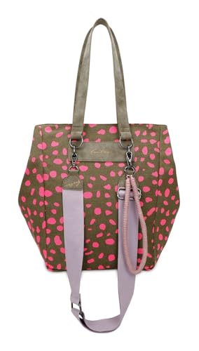 Fritzi aus Preussen Wudy02 Canvas Shopper Spotty Pink von Fritzi aus Preussen