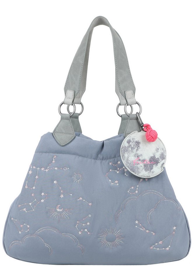 Fritzi aus Preußen Henkeltasche Cosmo, mit dezenter Regenbogen-Stickerei von Fritzi aus Preußen