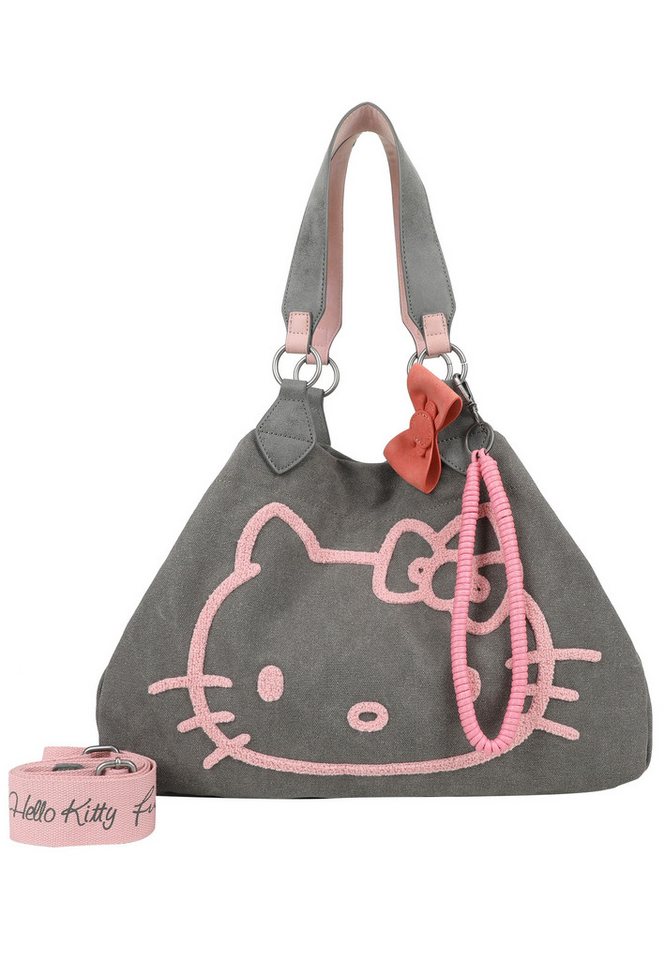 Fritzi aus Preußen Henkeltasche Izzy Medium Limited Head Flocked, im tollen Hello Kitty-Design von Fritzi aus Preußen