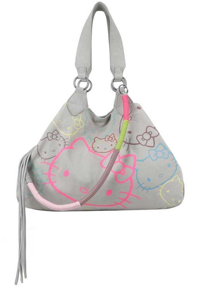 Fritzi aus Preußen Schultertasche Izzy Medium Limited Head Flocked, mit tollen Hello Kitty-Prints von Fritzi aus Preußen
