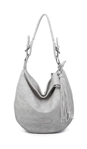 Fritzi aus Preussen Damen Lipstick01 Jakx Grey Hobo von Fritzi aus Preussen