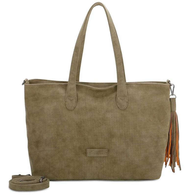 Shopper Jordy Vintage Jungle Grün von Fritzi aus Preußen