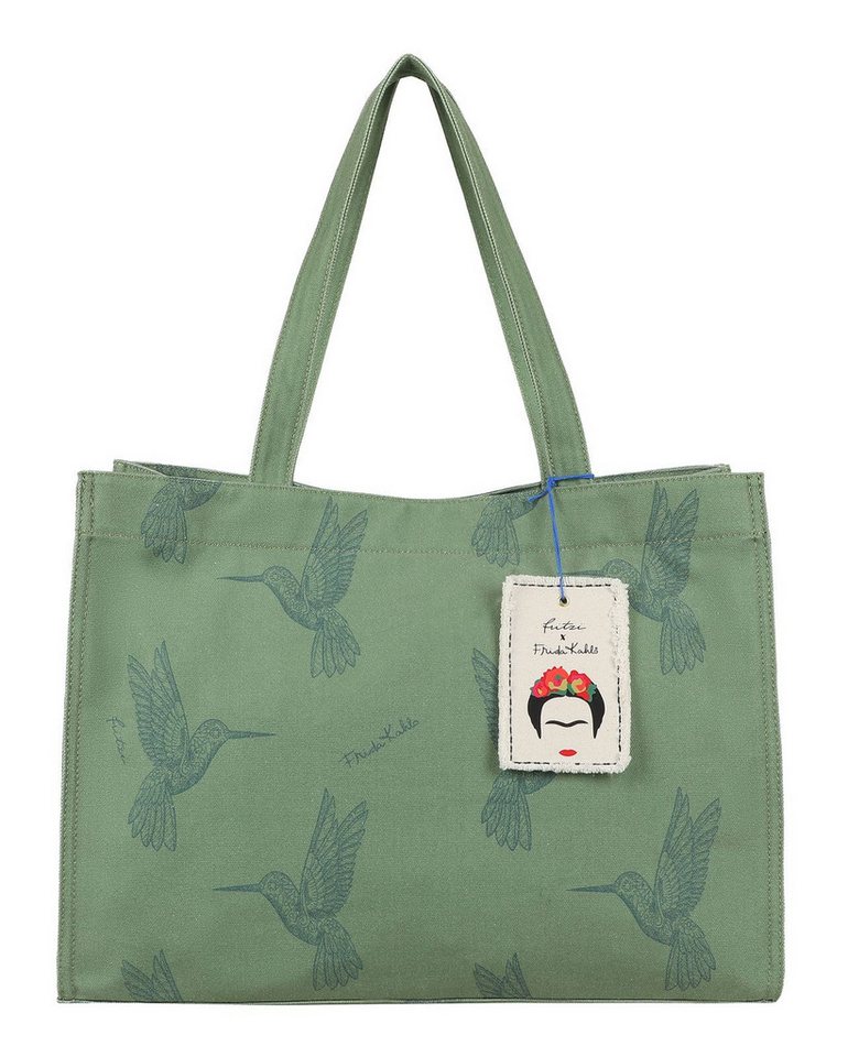 Fritzi aus Preußen Schultertasche Easy01 Limited Kolibri Canvas Shopper von Fritzi aus Preußen