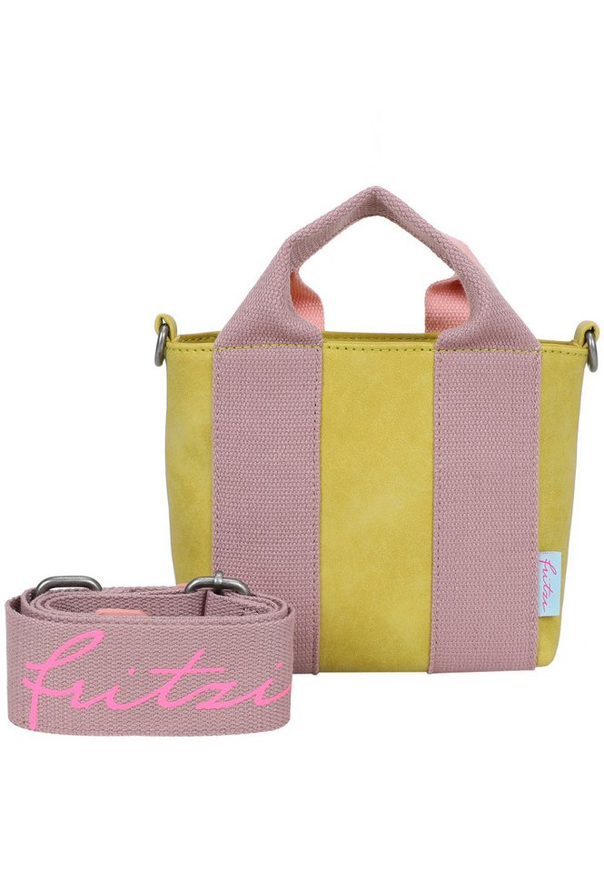 Fritzi aus Preußen Schultertasche Fritzi Bini Jive Blackini, mit breiten Webbing-Schulterriemen von Fritzi aus Preußen