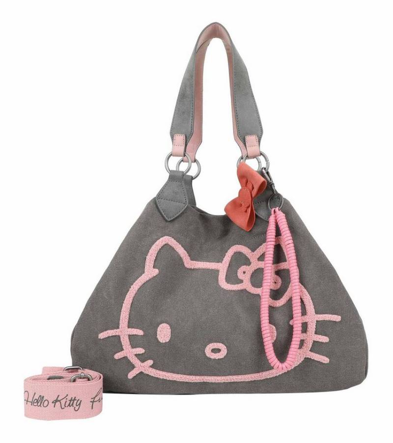 Fritzi aus Preußen Schultertasche Hello Kitty Head Flocked Canvas von Fritzi aus Preußen