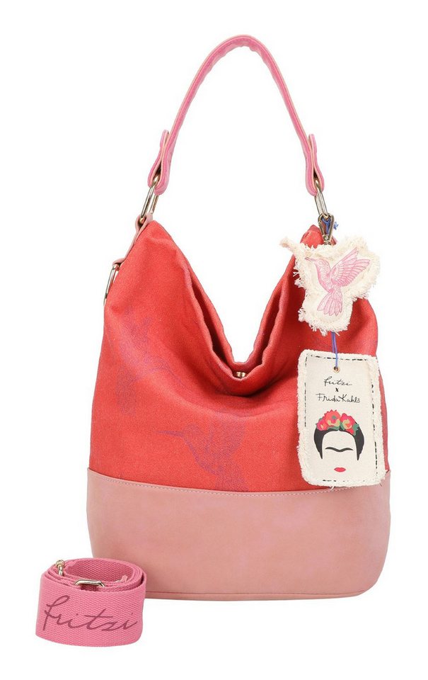 Fritzi aus Preußen Schultertasche Izzy07 Limited Kolibri Canvas Hobo Bag von Fritzi aus Preußen
