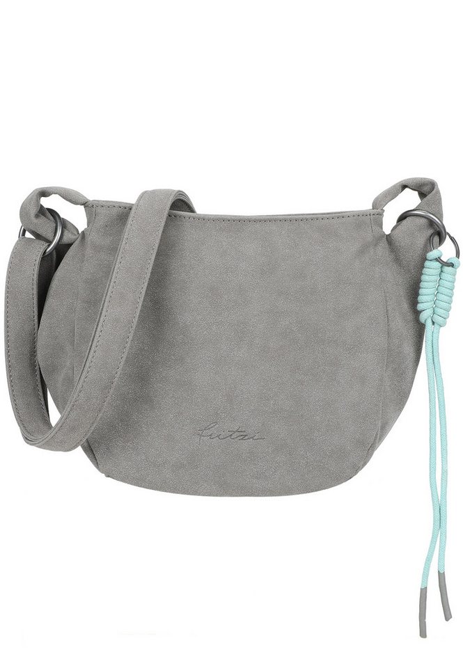 Fritzi aus Preußen Schultertasche Sue02 Suede Jacky Soft Dark Anthra, mit modischer Kordelschnur Fritzi aus Preußen Schultertasche Sue02 Suede Jacky Soft Dark Anthra, mit modischer Kordelschnur von Fritzi aus Preußen