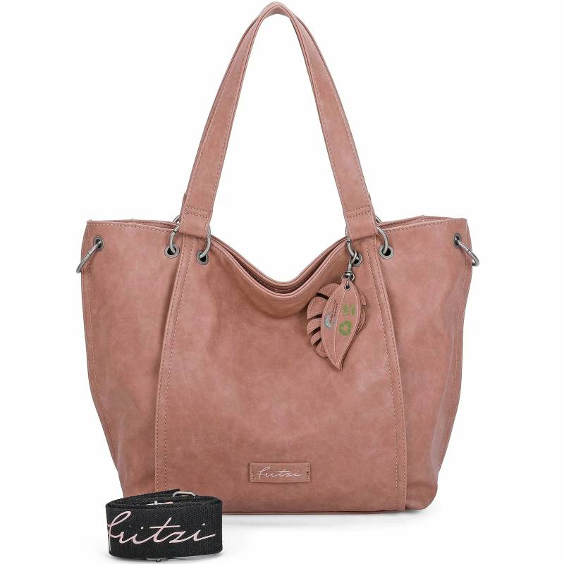 Shopper Eco Fritzi02 Roots Altrosa von Fritzi aus Preußen