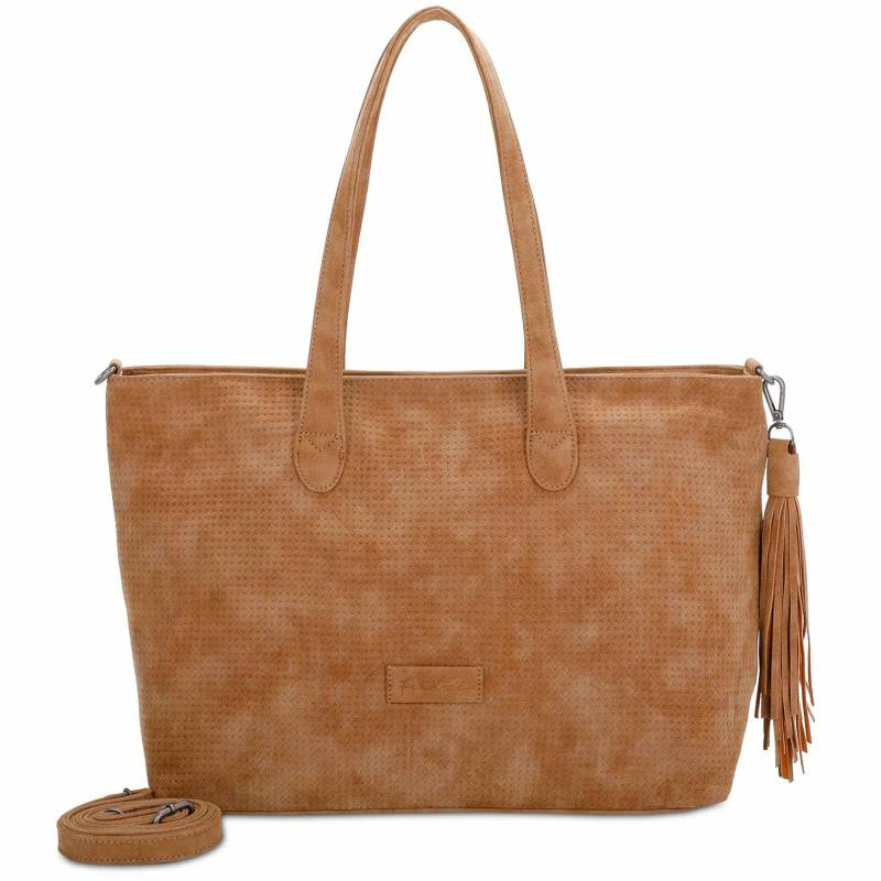 Shopper Jordy Vintage Cracker Braun von Fritzi aus Preußen