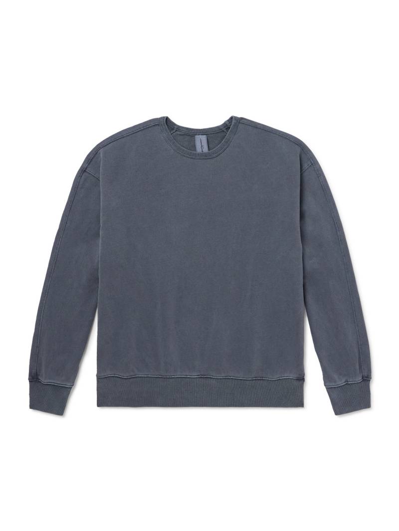 FrizmWORKS - OG Pigment-Dyed Cotton-Jersey Sweatshirt - Men - Blue - M von FrizmWORKS