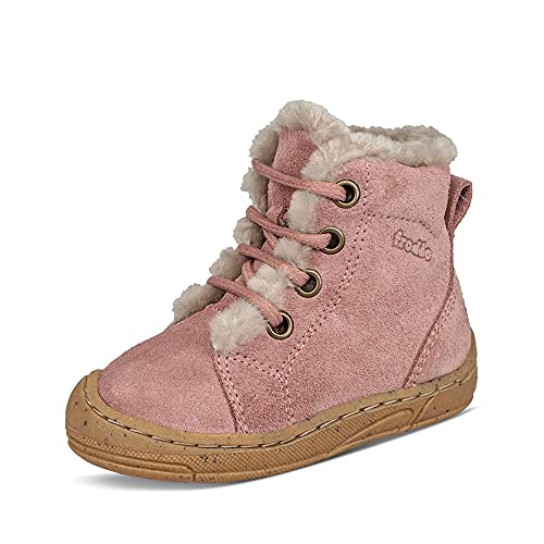 Froddo Baby Lauflernschuhe Krabbelschuhe Minni Schnürboots Veloursleder Babyschuhe Mädchen Uni Minni Jungen mädchen Kinder Boots schnürschuhe Lauflernschuhe von Froddo