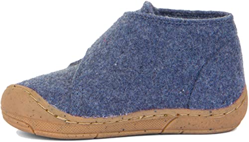 Froddo Barefoot Slippers G1700341 Kinder Barfuß-Hausschuhe, Blau (Denim), Gr. 36 von Froddo